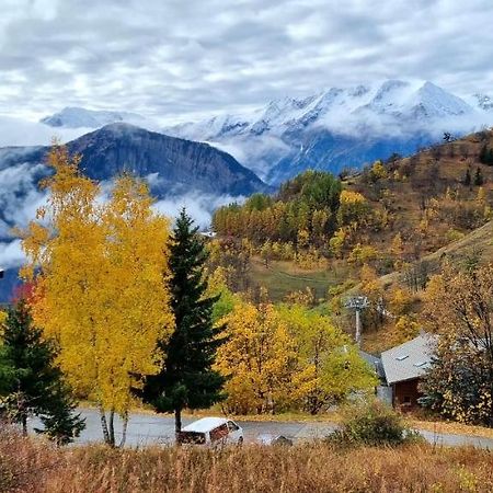 Studio Uissan pour 5 personnes à côté des pistes Huez Esterno foto